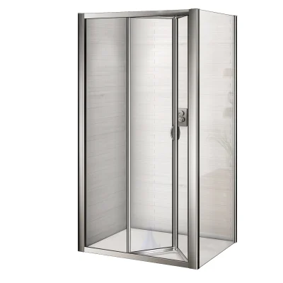 WRITE COMBI 90x90 Sprchovací kút so zalamovacími dverami